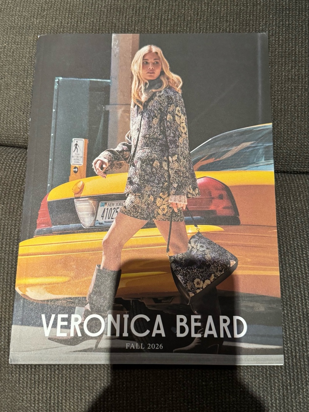 Veronica Beard Black and Cream Floral Brocade Mini Dress